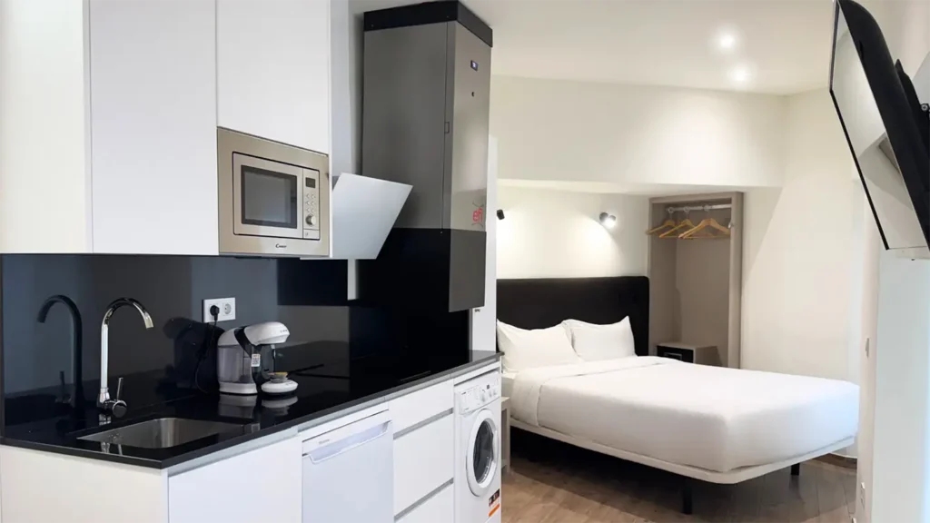 Apartamento estudio con terraza 09